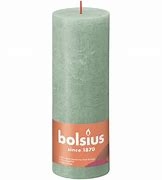 BOLSIUS RUSTIEK STOMPKAARS 190/68 - SAGE GREEN ()